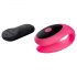 Virgite - Remote Control Couple's Vibrator (Black-Pink)