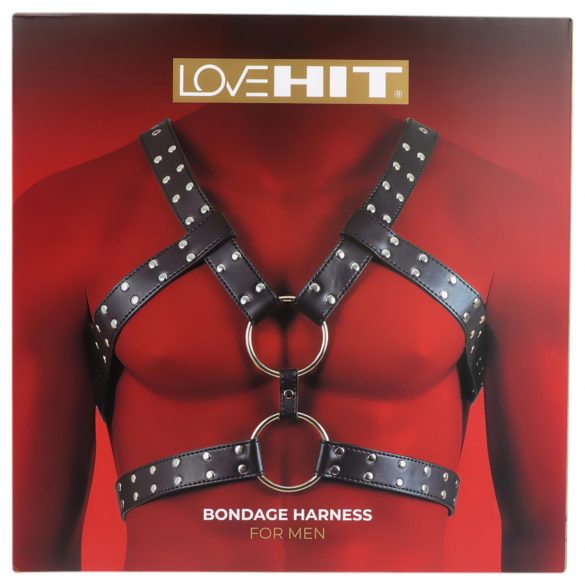 Virgite - Men's Chest Harness (Black)