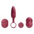 Platanomelón Mobi - Wireless Vibrator Set with Batteries - 2 Piece (Red) 