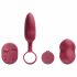 Platanomelón Mobi - Wireless Vibrator Set with Batteries - 2 Piece (Red) 