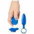 Platanomelón Mobi - Battery, Radio-Controlled Vibrator Set - 2 Pieces (Blue) 