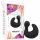 Latetobed - Duckling Finger Vibrator (Black)