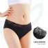 Adalet Natura Super - Menstrual Panties (Black) 