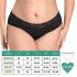 Adalet Natura Super - Menstrual Panties (Black) - M