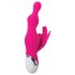 Evolved - beaded vibrator with clitoral arm (pink)