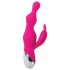 Evolved - beaded vibrator with clitoral arm (pink)