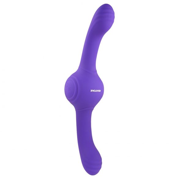 Evolved Our Gyro Vibe - Rechargeable, Shaking Dual Vibrator (Purple)