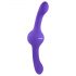 Evolved Our Gyro Vibe - rechargeable, vibrating double vibrator (purple)