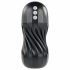 Playboy Solo Stroker - Rechargeable Suction Masturbator (Black) 