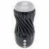 Playboy Solo Stroker - Rechargeable Suction Masturbator (Black) 