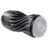 Playboy Solo Stroker - Rechargeable Suction Masturbator (Black) 