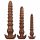 Evolved Twisted Love - Anal Dildo Set (Brown) 