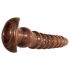 Evolved Twisted Love - anal dildo set (brown)