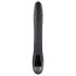 Playboy Rapid Rabbit - rechargeable rabbit vibrator (black)