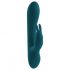 Playboy Rabbit - Rechargeable, Waterproof Clitoral Vibrator (Turquoise) 