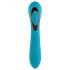 Evolved Heads or Tails - Rechargeable Double-Ended Vibrator (Blue)