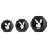 Playboy - Anal Plug Set - 3 Pieces (Silver)