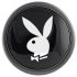 Playboy Tux - anal plug - small (silver)