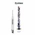 Playboy Jewels - Wavy Glass Dildo (Clear)