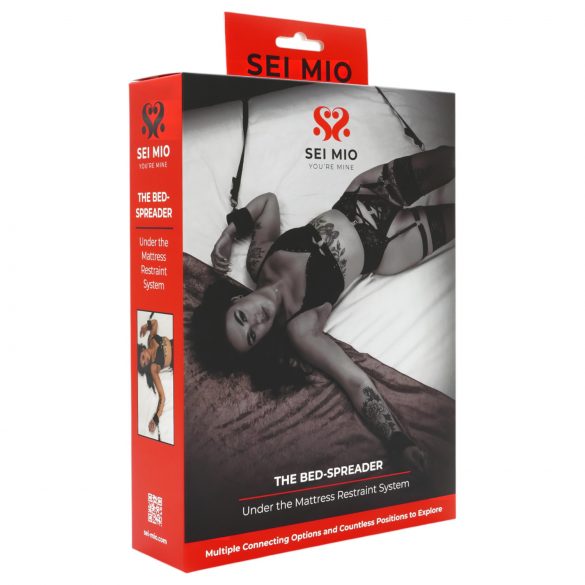 Sei Mio - Bed Restraint Set (Black)