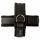 Sei Mio - Cross Cuffs (Black)