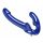 Revolver II - Strapless Strap-On Vibrator (Blue) 