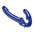 Revolver II - Strapless Strap-On Vibrator (Blue) 