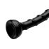 Suction Cup Thin Anal Dildo 18 - Black 