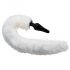 TAILZ - fox anal plug and headband (black and white)