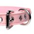 Golden Kitty Bow Collar with Bell (Pink) 