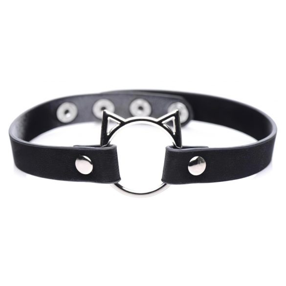 Kinky Kitty Master Series - Cat Head Collar (Black) 