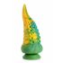 Octopus Tentacle Dildo - 22cm (Yellow-Green) 