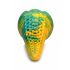 Octopus Tentacle Dildo - 22cm (Yellow-Green) 