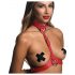 Strict - Halter Neck Body Harness (Red)