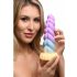 Unicorn Dildo - 21cm (Purple-Yellow) 