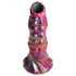 Larva Ovipositor Dildo with Eggs (Rainbow) 