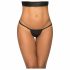 Mapale - Shiny Micro Thong (Black) 