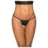 Mapale - Shiny Micro Thong (Black) 