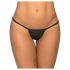 Mapale - Shiny Micro Thong (Black) 