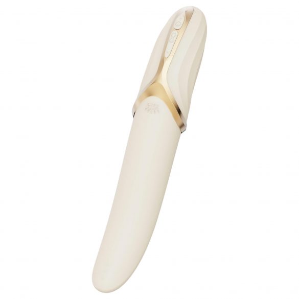 Zalo Eve - Rechargeable, Warming Rotating Vibrator (White) 