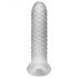 Fat Boy Checker Box - Penis Sleeve (17cm) - Milky White