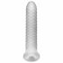 Fat Boy Checker Box - Penis Sleeve (19cm) - Milky White 