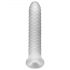 Fat Boy Checker Box - Penis Sleeve (19cm) - Milky White 