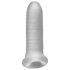 Fat Boy Micro Ribbed - Penis Sleeve (15cm) - Milky White 