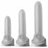 Fat Boy Micro Ribbed - Penis Sleeve (15cm) - Milky White 