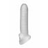 Fat Boy Micro Ribbed - Penis Sleeve (17cm) - Milky White 