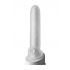 Fat Boy Micro Ribbed - Penis Sleeve (19cm) - Milky White 