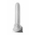 Fat Boy Micro Ribbed - Penis Sleeve (19cm) - Milky White 