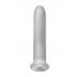 Fat Boy Micro Ribbed - Penis Sleeve (19cm) - Milky White 