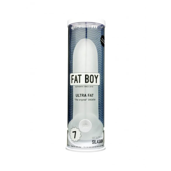 Fat Boy Original Ultra Thick - Penis Sleeve (19cm) - Milky White 